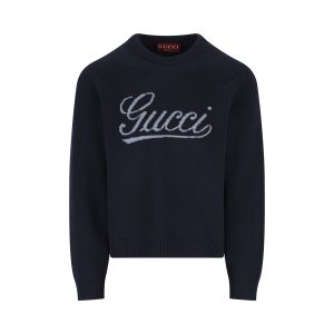 Gucci Wool Sweater — Blue