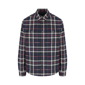 Gucci Cotton Shirt — Blue/White/Multicolour