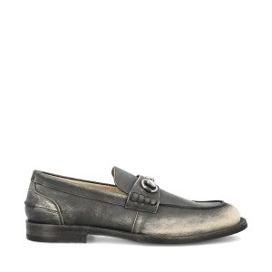 Gucci Leather Loafers — Black