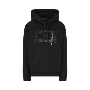Gucci Cotton Sweatshirt — Black