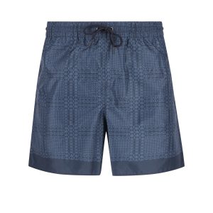 Gucci Technical Poplin Swim Shorts — Blue