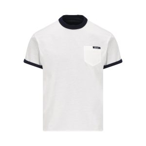 Prada Reversible Cotton T-Shirt — White