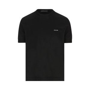 Prada Cotton Sweater — Black