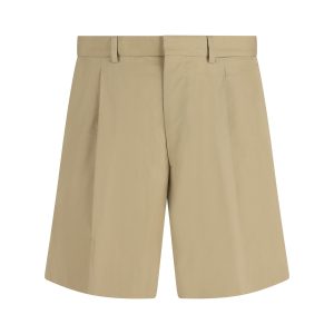 Prada Cotton Trousers — Putty