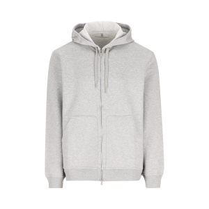 Brunello Cucinelli Cotton Sweatshirt — Grey