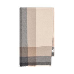 Brunello Cucinelli Wool and Cashmere Scarf — Beige