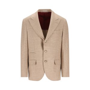 Brunello Cucinelli Wool Jacket — Beige