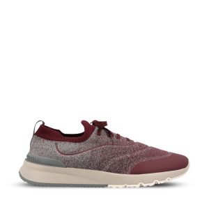 Brunello Cucinelli Cotton Sneakers — Red