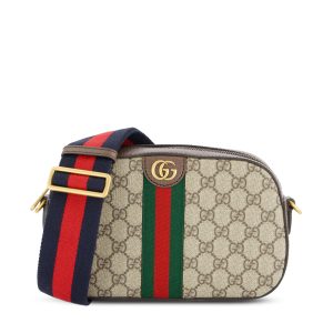 Gucci Fabric Bag — Brown