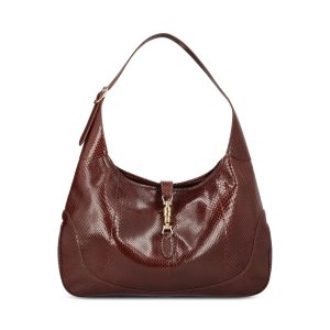 Gucci Python Leather Bag — Brown