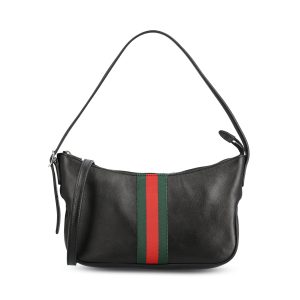 Gucci Leather Bag — Black