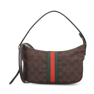 Gucci Fabric Bag — Brown