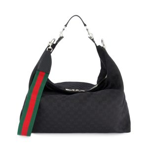 Gucci Fabric Bag — Black