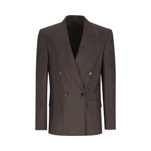 Gucci Wool Jacket — Brown
