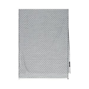 Gucci Wool and Silk Stole — Grey