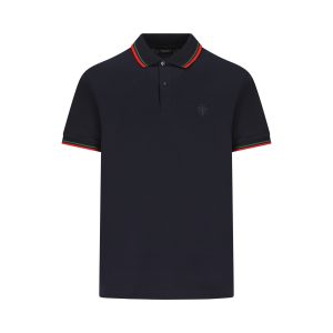 Gucci Cotton Polo Shirt — Blue