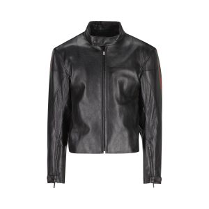 Gucci Leather Jacket — Black