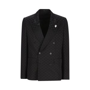 Gucci Cotton and Viscose Jacket — Black