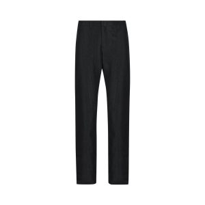 Gucci Cotton Denim Trousers — Black