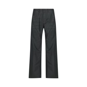 Gucci Cotton Trousers — Black