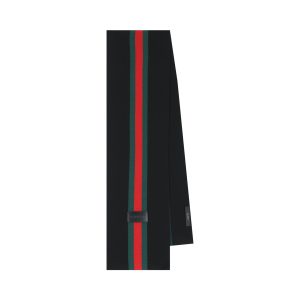 Gucci Wool Blend Scarf — Black
