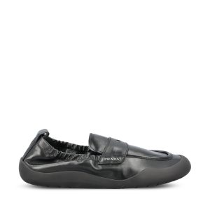 Prada Calfskin Leather Loafers — Black