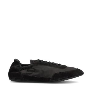 Prada Re-Nylon and Leather Sneakers — Black