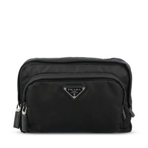 Prada Polyamide Pouch — Black