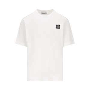 Stone Island Cotton T-Shirt — White