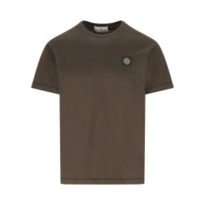 Stone Island Cotton T-Shirt — Green