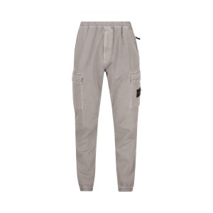 Stone Island Cotton Trousers — Grey
