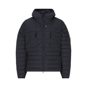Stone Island Polyamide and Elastane Down Jacket — Blue