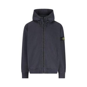 Stone Island Cotton Sweatshirt — Blue