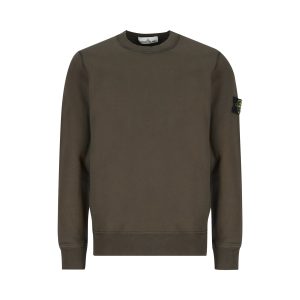 Stone Island Cotton Sweatshirt — Brown