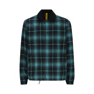 Moncler x Fragment Ryuha Reversible Shirt Jacket — Green / Front view