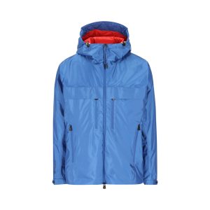Moncler Grenoble Thurn Windstopper Jacket — Blue / Front view
