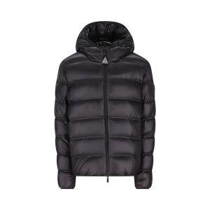 Moncler Down Jacket — Black / Front view