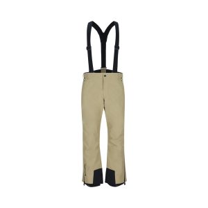 Moncler Grenoble Ski Bib Trousers — Beige / Front view