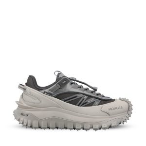 Moncler Trailgrip Sneakers — Grey / Front view